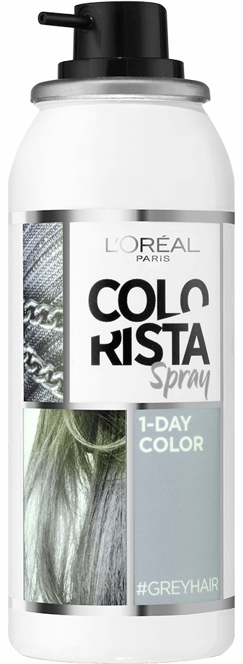 Grey Spray Colorista Hajfesték Packshot